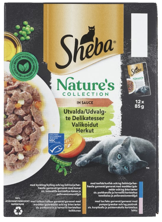 Sheba Nature's Mix Collection 12x85g