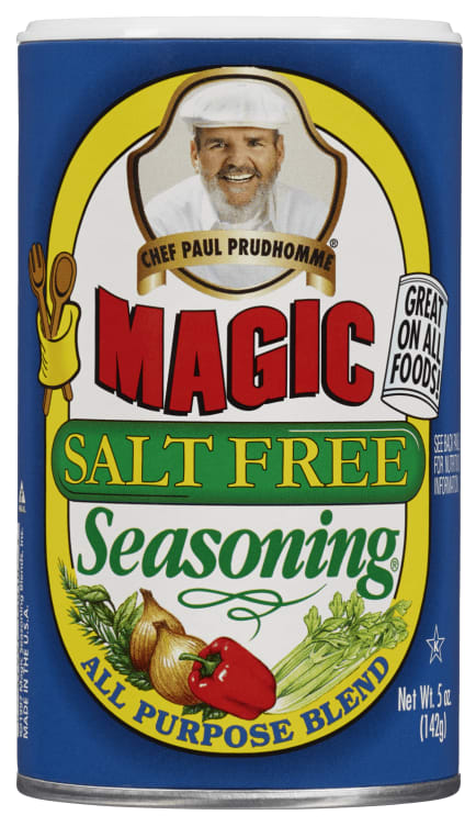 Seasoning Salt Free 142g Chef Paul