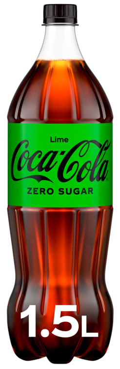 Coca-Cola Zero Lime 1,5l flaske