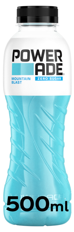 Powerade Zero Mountain Blast 0,5l flaske