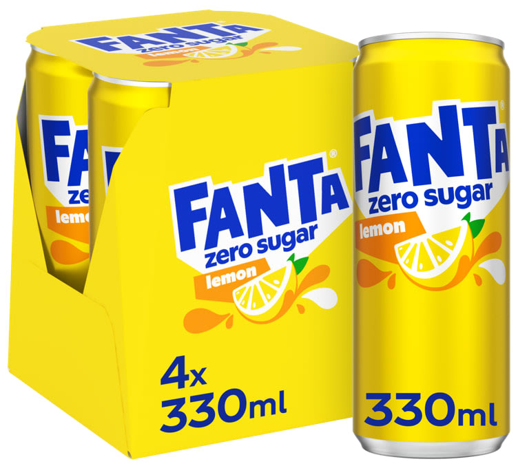 Lemon No Sugar 0,33lx4 boks