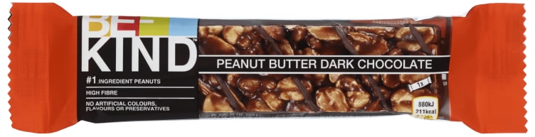 Be-Kind Bar Peanutbutter Dark Choc 40g