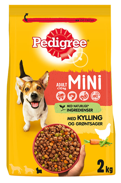 Pedigree Small Dog Kylling/Ris 2kg