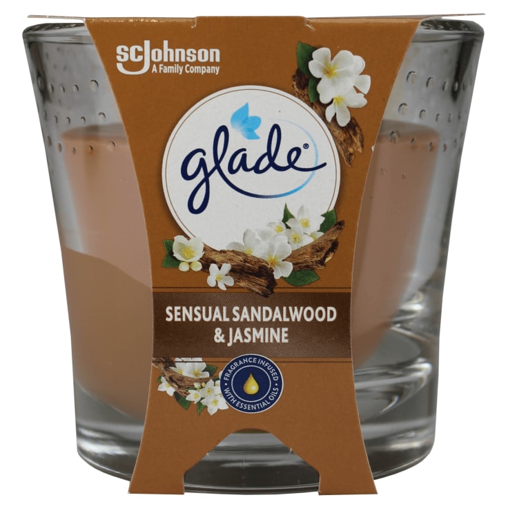 Glade Duftlys Sandalwood&Jasmine 112g
