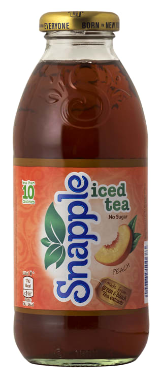 Snapple Peach 473ml flaske