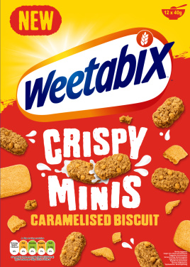 Minis Caramelised (Biscuit 500g Weetabix)