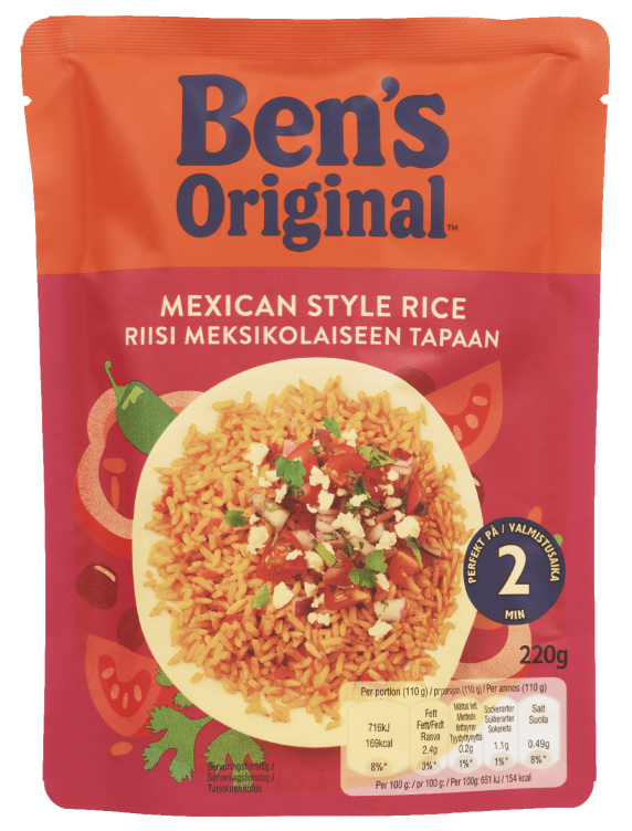 Product Image for Express Ris Mexican Style 220g Ben's Original