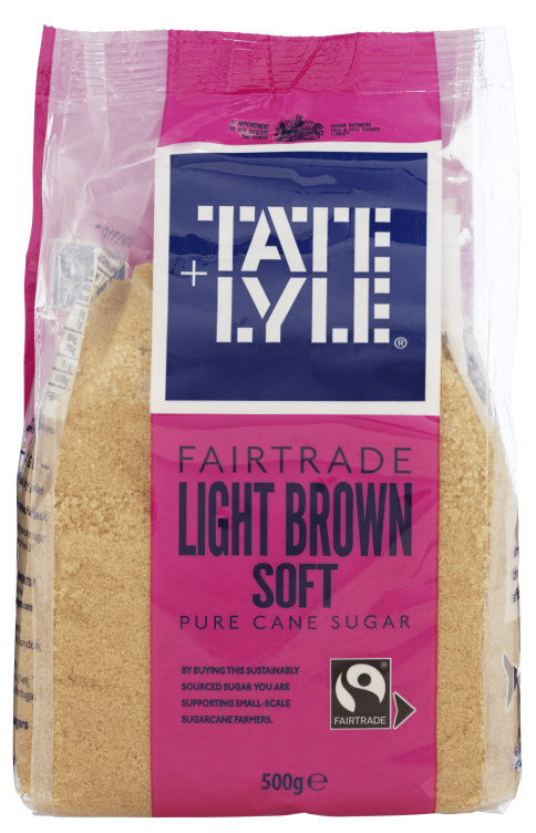 Bilde av Farin Lys Brun Fairtrade 500g Tate Lyle