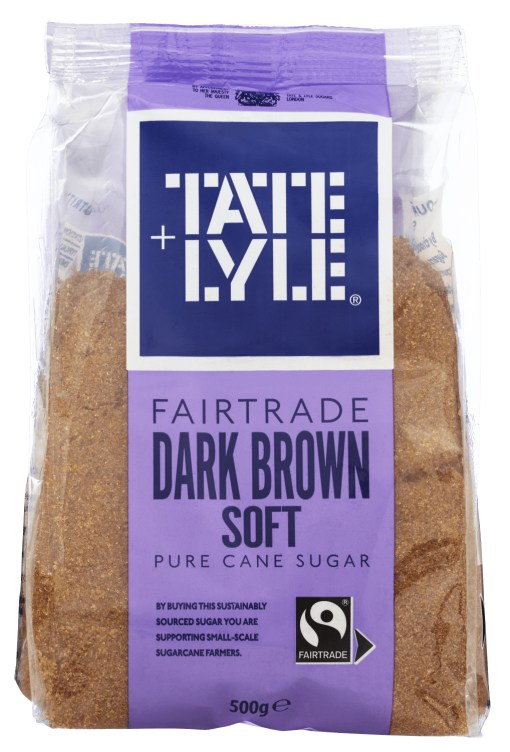 Farin Mørk Brun Fairtrade 500g Tate Lyle