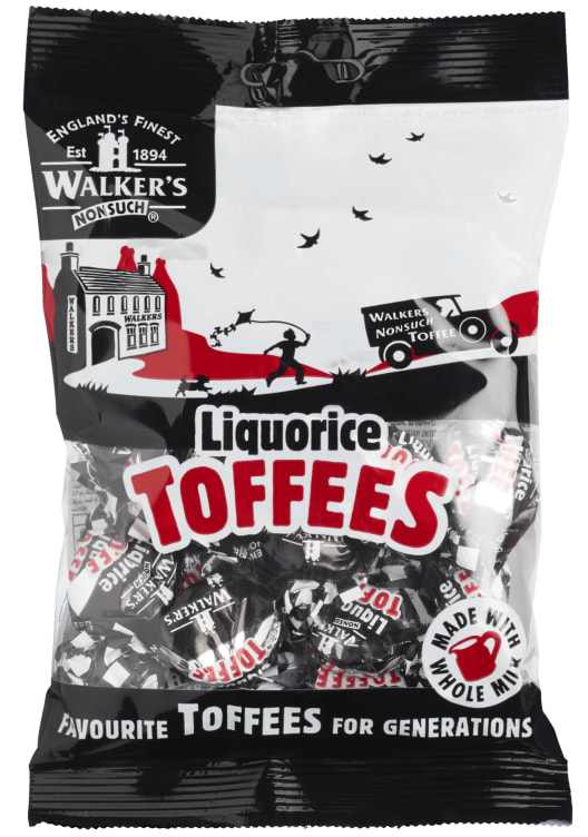 Liquorice Toffees 150g Walkers