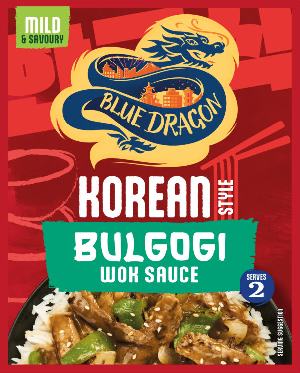 Korean Bulgogi Wok Sauce 120g Blue Dragon