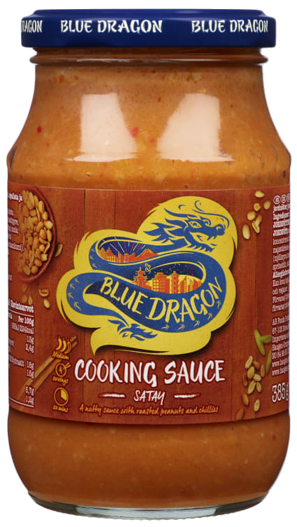 Peanut Satay Cooking Sauce 385g Blue Dragon