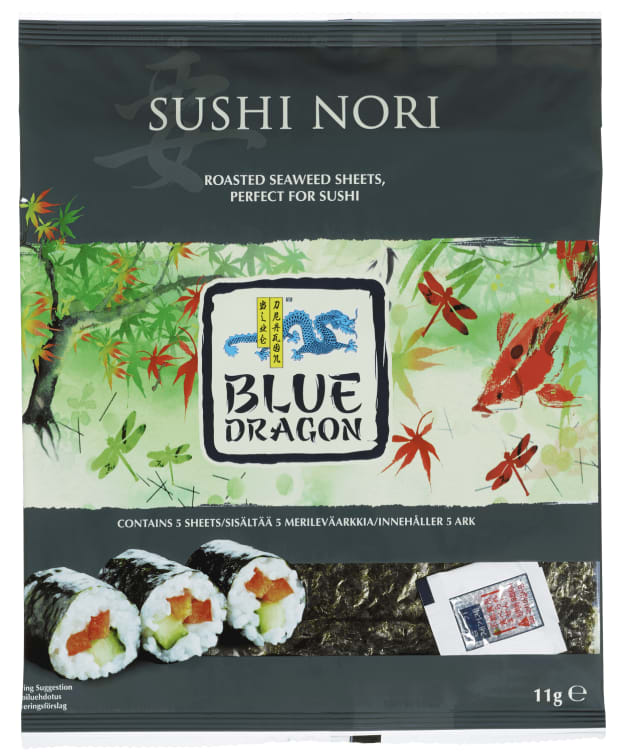 Sushi Nori 11g Blue Dragon