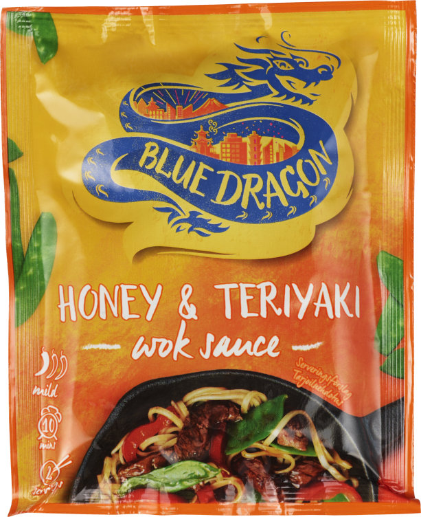 Woksaus Honey&Teriyaki 120g Blue Dragon