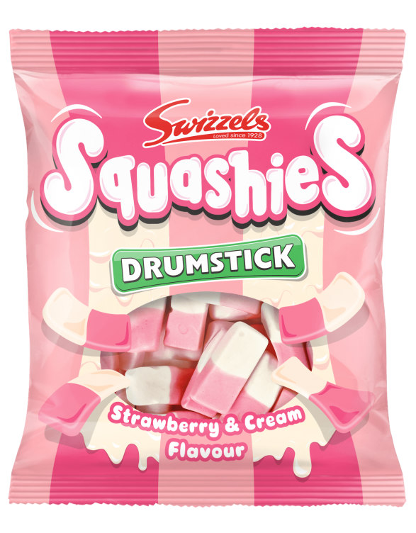 Product Image for Squashies Strawberry&Cream 140g