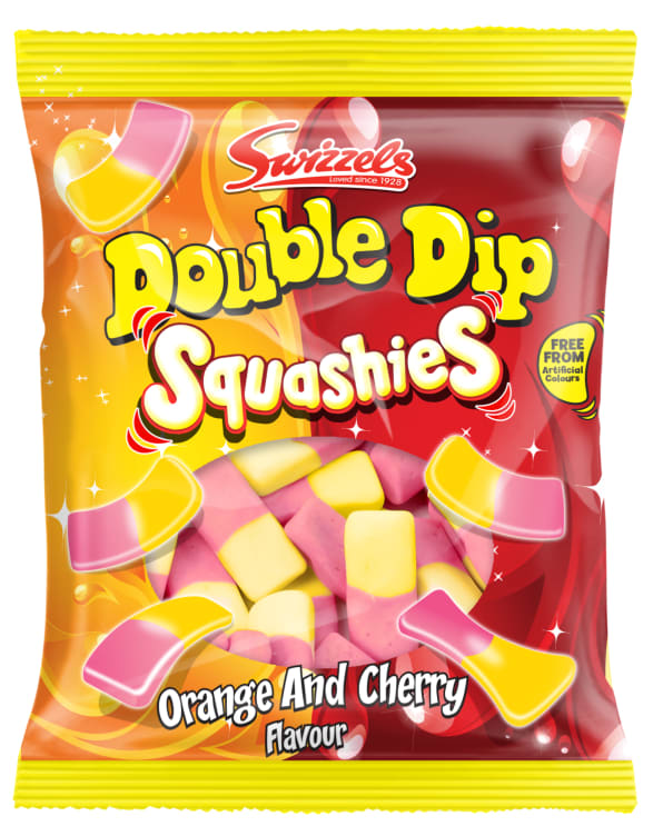 Squashies Double Dip 160g Swizzels