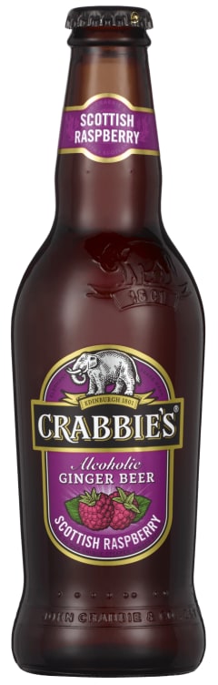 Crabbies Ginger Beer Raspberry 0,33l flaske