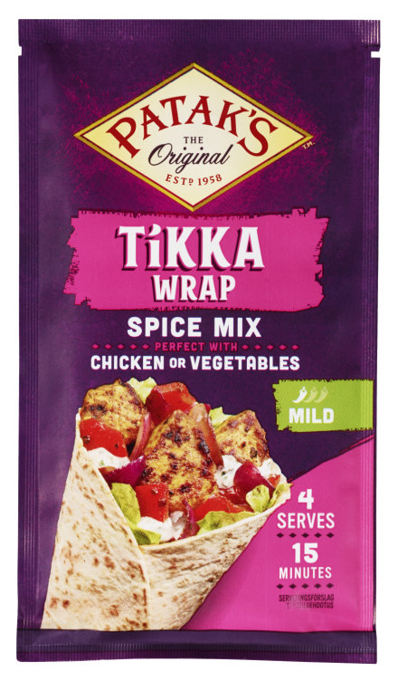 Tikka Kryddermix til Wrap 25g Patak's