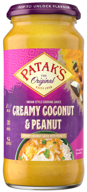 Coconut&Peanut Coocing Sauce 450g Patak's