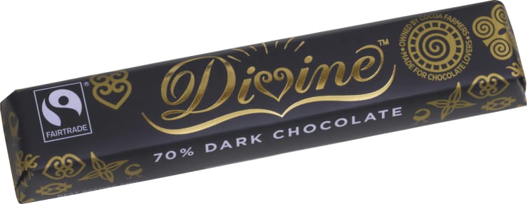 Product Image for Divine Chocolate 70% Dark 35g