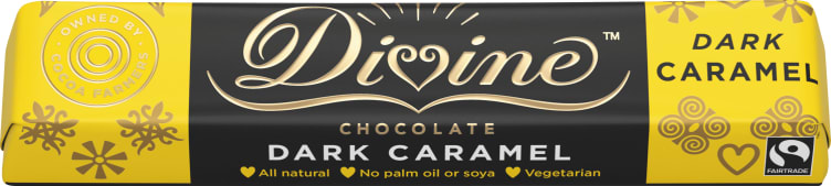 Divine Chocolate Caramel Dark 35g