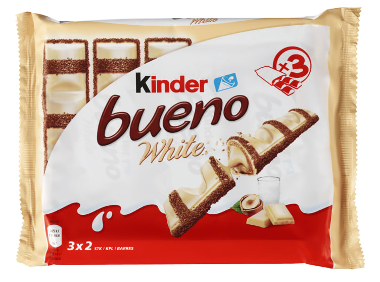 Product Image for Kinder Bueno White 117g Ferrero