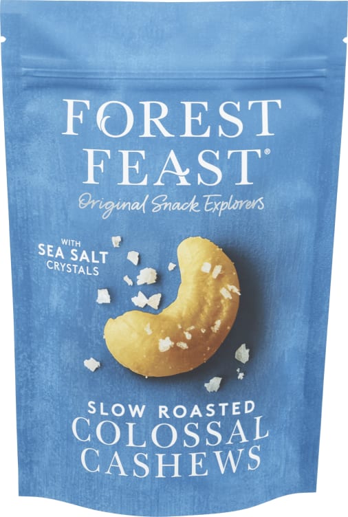 Colossal Cashews Slow Roasted 120g Forest Feast
