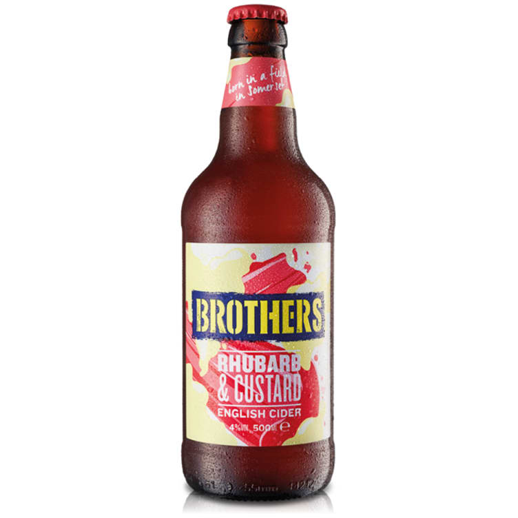 Cider Brothers Rhubarb&Custard 0,5l flaske