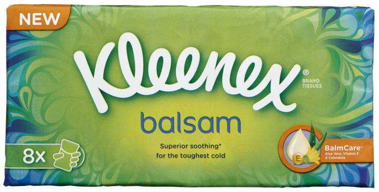 Bilde av Kleenex Balsam Lommetørkle 72stk