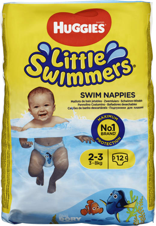 Bilde av Little Swimmers Nr.2-3 12stk Huggies