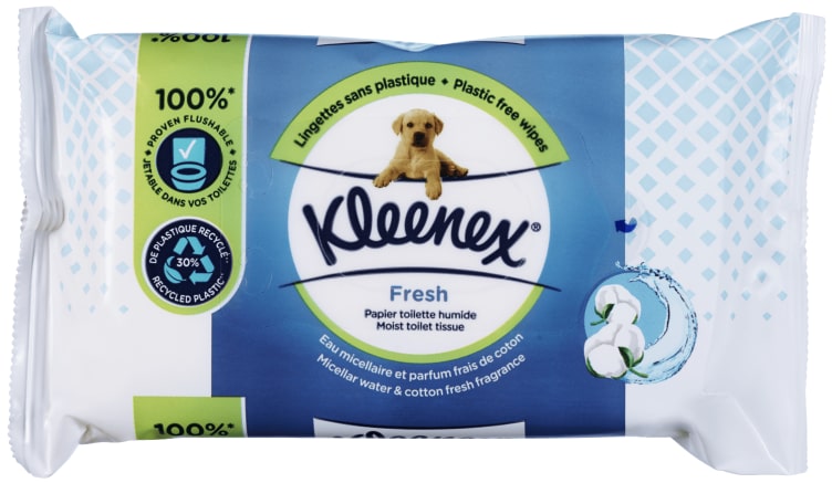 Toalettpapir Fuktet Papir Fresh 42stk