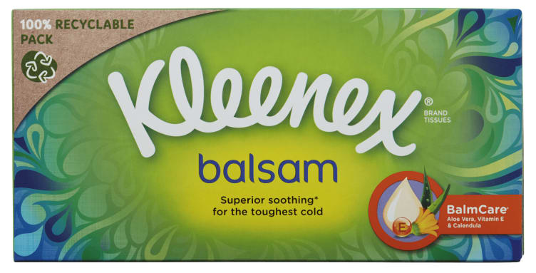 Kleenex Balsam Serviett 64stk