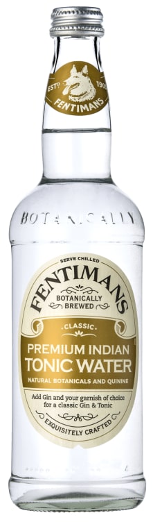 Tonic Water Premium Indian 0,5l flaske Fentimans