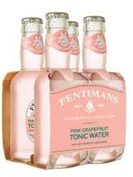 Tonic Water Pink Grape 0,2lx4 flaske Fentimans