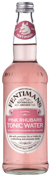 Tonic Water Pink Rhubarb 0,5l flaske Fentimans