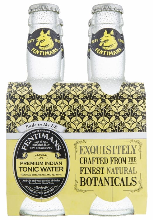 Tonic Water Premium Indian 200mlx4 Fentimans