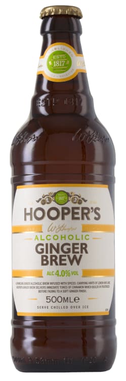 Hoopers Ginger Beer 4,0% 0,5l flaske