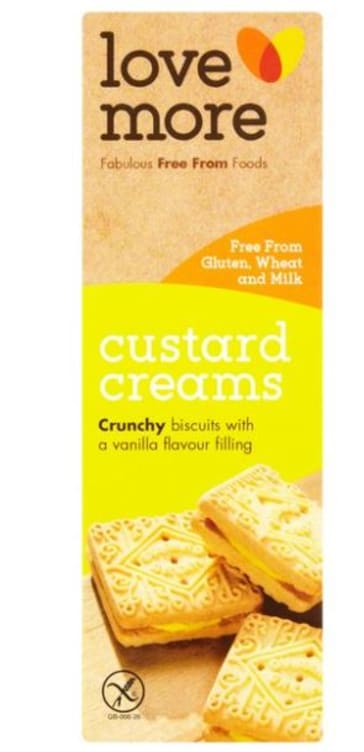 Bilde av Custard Cream Kjeks Gl.Fri 125g Lovemore