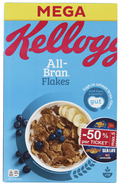 Bilde av All Bran Regular 500g Kelloggs