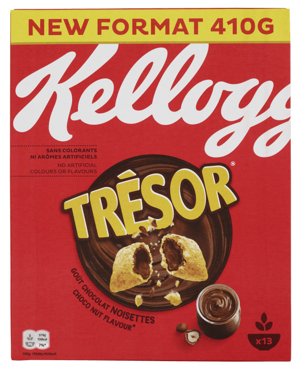 Tresor Choco Nut 410g Kelloggs