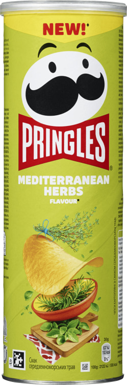 Pringles Mediterranean Herbs 165g