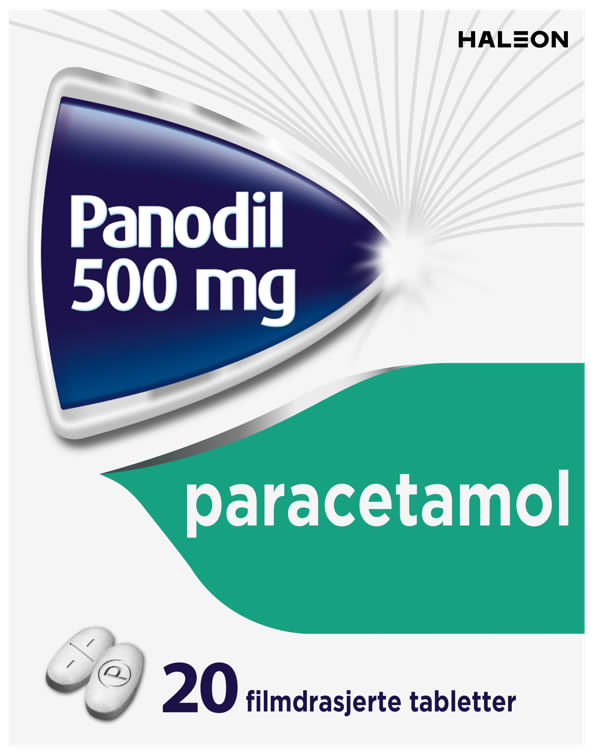 Bilde av Panodil Original Smertestillende 500mg 20stk