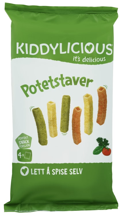 Potetstaver 4x12g Kiddylicious