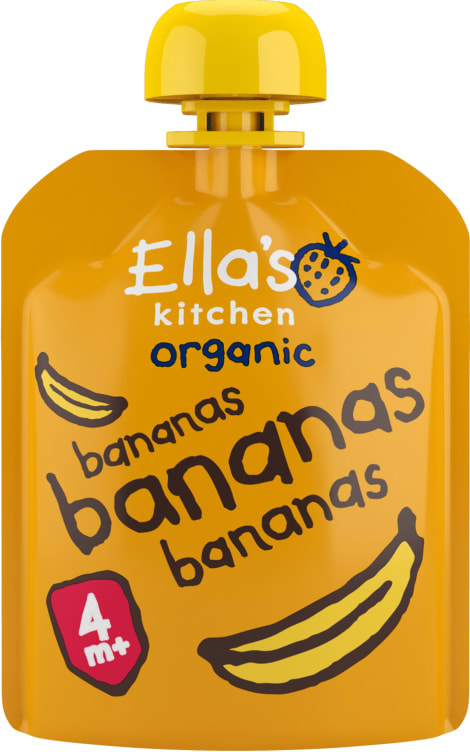 Bananas Økol 4mnd 70g Ellas