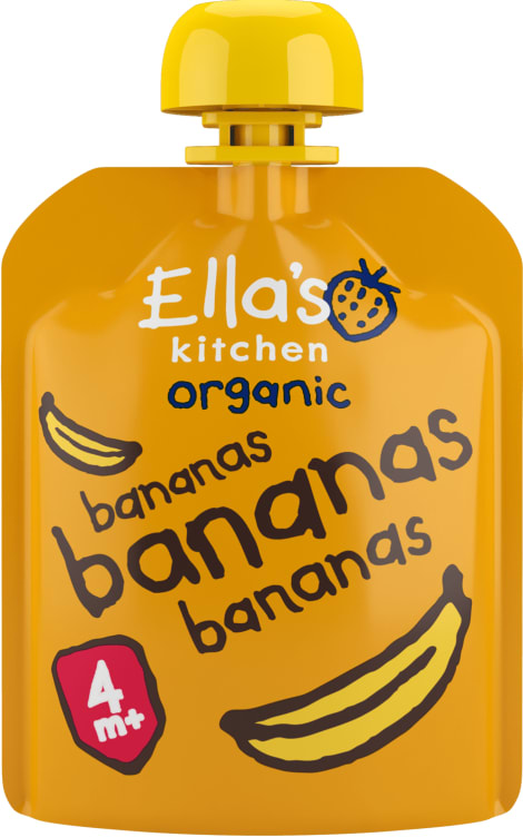 Bananas Økol 4mnd 70g