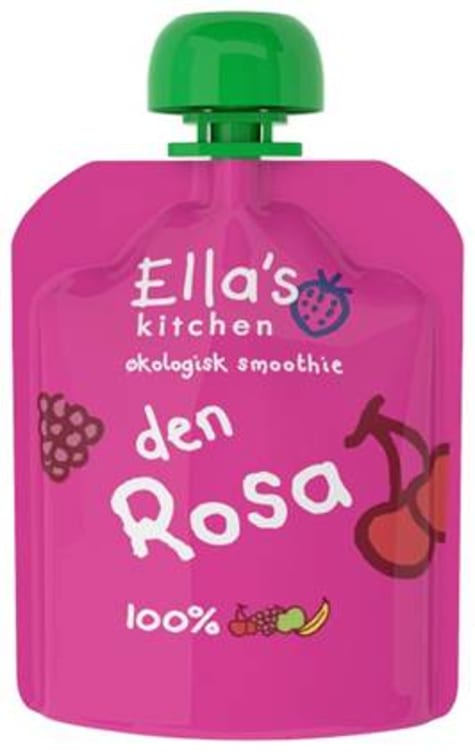 Smoothie Rosa Økol 6mnd 90g Ellas