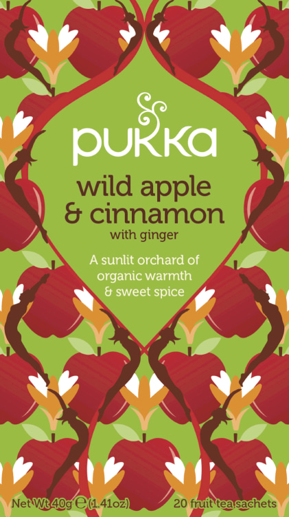Apple&Cinnamon Urtete Økologisk 20pos Pukka