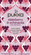 Elderberry&echinacea Urtete 20pos Pukka