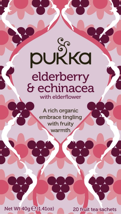 Elderberry &Echinacea Urtete 20pos Pukka