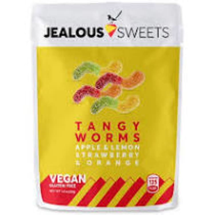 Tangy Worms 125g Jealous Sweets